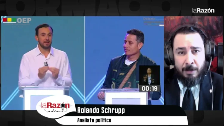 Rolando Schrupp en entrevista con La Razón Radio.