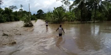 El Senamhi activó alerta naranja por posibles desbordes de ríos. FOTO: ABI