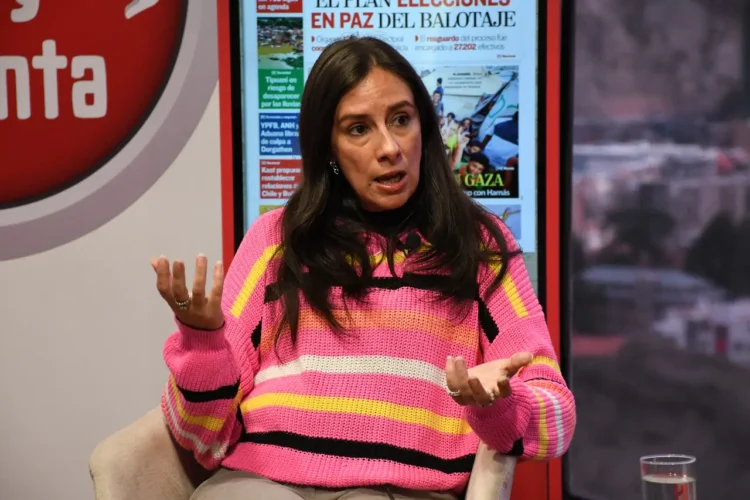 Andrea Ballivián, diputada electa por la alianza Unidad en entrevista con Piedra, Papel y Tinta.