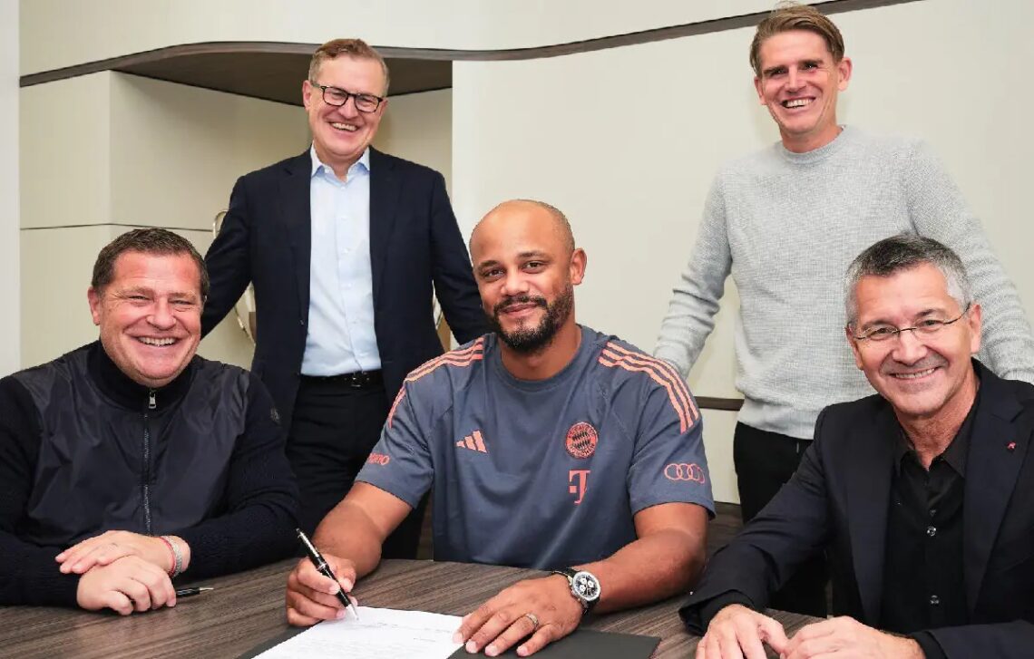 El FC Bayern amplía el contrato con el entrenador Vincent Kompany hasta 2029. (FOTO: FC Bayern München)