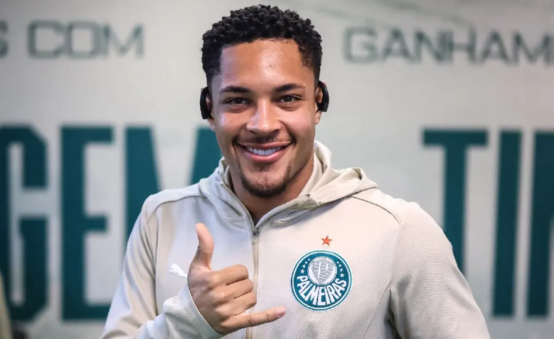 Vitor Roque. (FOTO: SE Palmeiras)