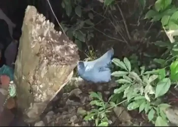 Una menor de edad fue hallada muerta dentro de una bolsa de yute en Chulumani. FOTO: Captura Red Yungas