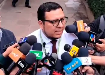 El fiscal Javier Gorena. (Foto: Unitel)