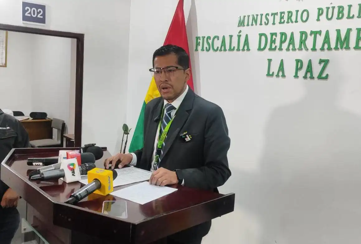 El fiscal encargado del caso. Foto: DTV.