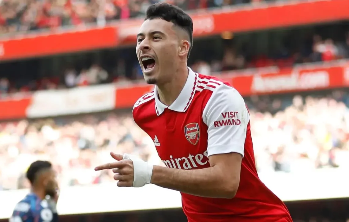 Gabriel Martinelli. (FOTO: AFP)