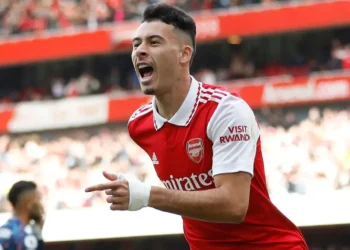 Gabriel Martinelli. (FOTO: AFP)