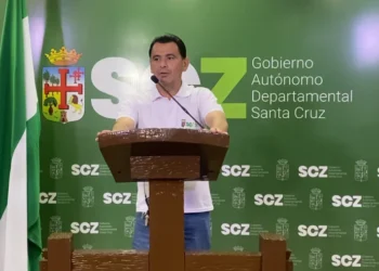 El jefe de Epidemiología, Carlos Hurtado, confirmó la información. Foto: Gobernación de Santa Cruz.