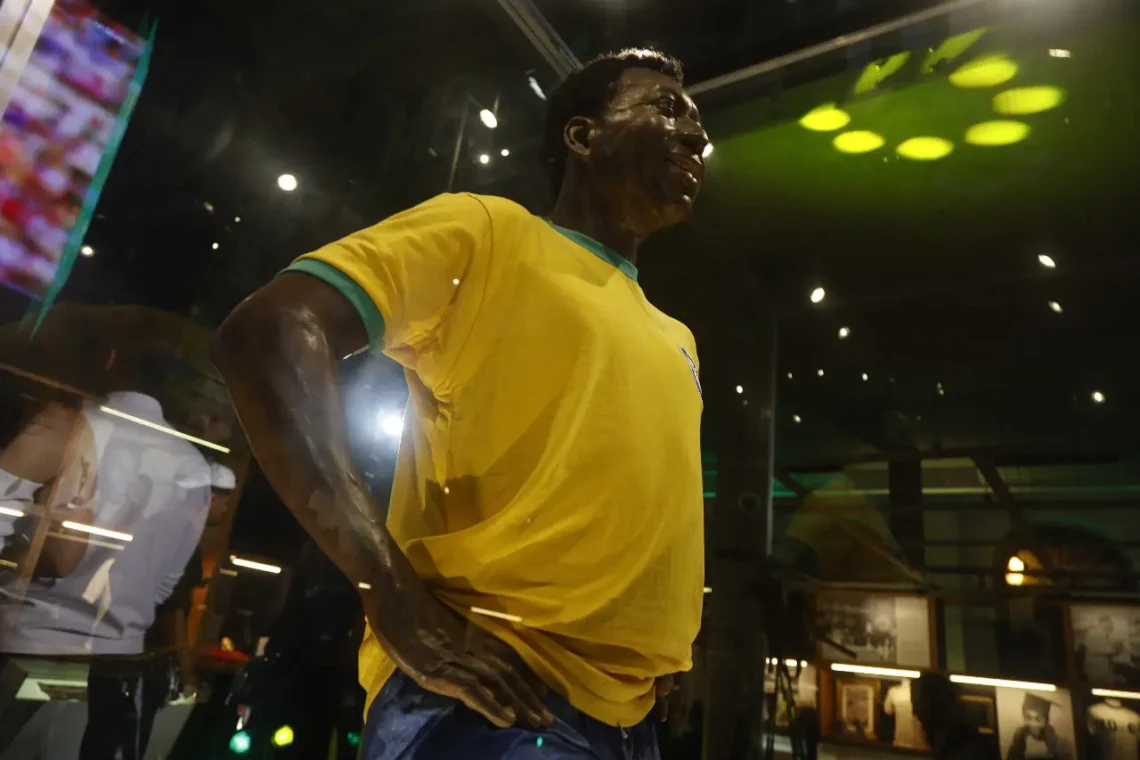 Una imagen de la leyenda del fútbol mundial, Pelé. (AFP)