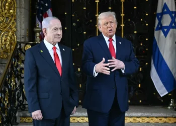 Trump recibió la visita de Benjamin Netanyahu/AFP