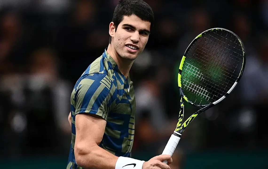 Carlos Alcaraz. (FOTO: AFP)