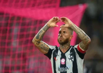 El defensa español de Monterrey, Sergio Ramos. (FOTO: AFP)