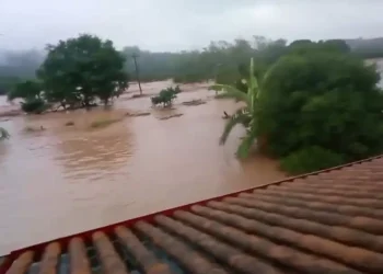 Inundaciones afectan a varias regiones de Santa Cruz. Foto: Ministerio de Defensa.