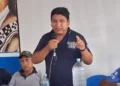 El dirigente evista VIcente Choque.
Cpatura RRSS.