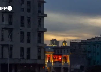 Millones de personas quedaron sin electricidad en el oeste de Cuba. Foto: AFP
