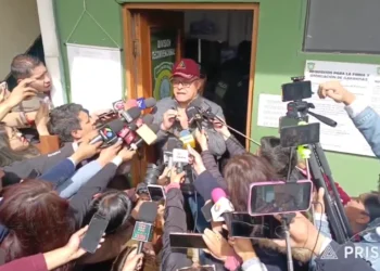 El excomandante Juan José Zúñiga da su versión sobre los hechos del 26 de junio de 2024. Foto: Wara Tv.