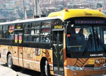 Desde el lunes rigen nuevas tarifas en el servicio de La Paz Bus. FOTO: AMUN