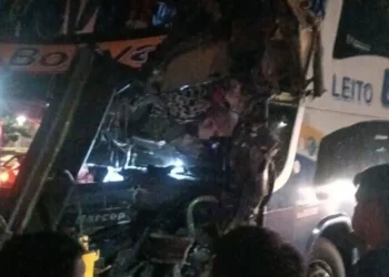 El bus fue el más afectado/RRSS
