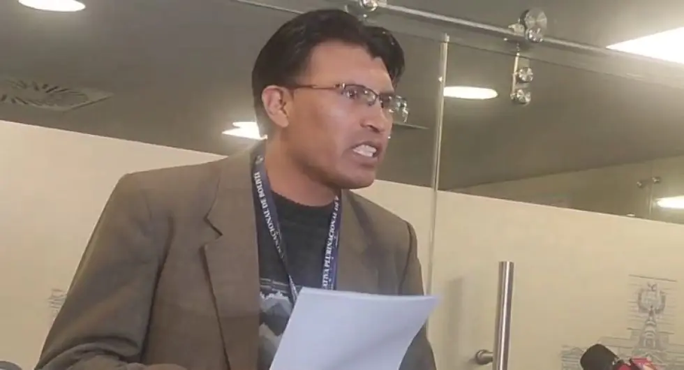 Condori rompe con Unidad y acusa cobros a legisladores