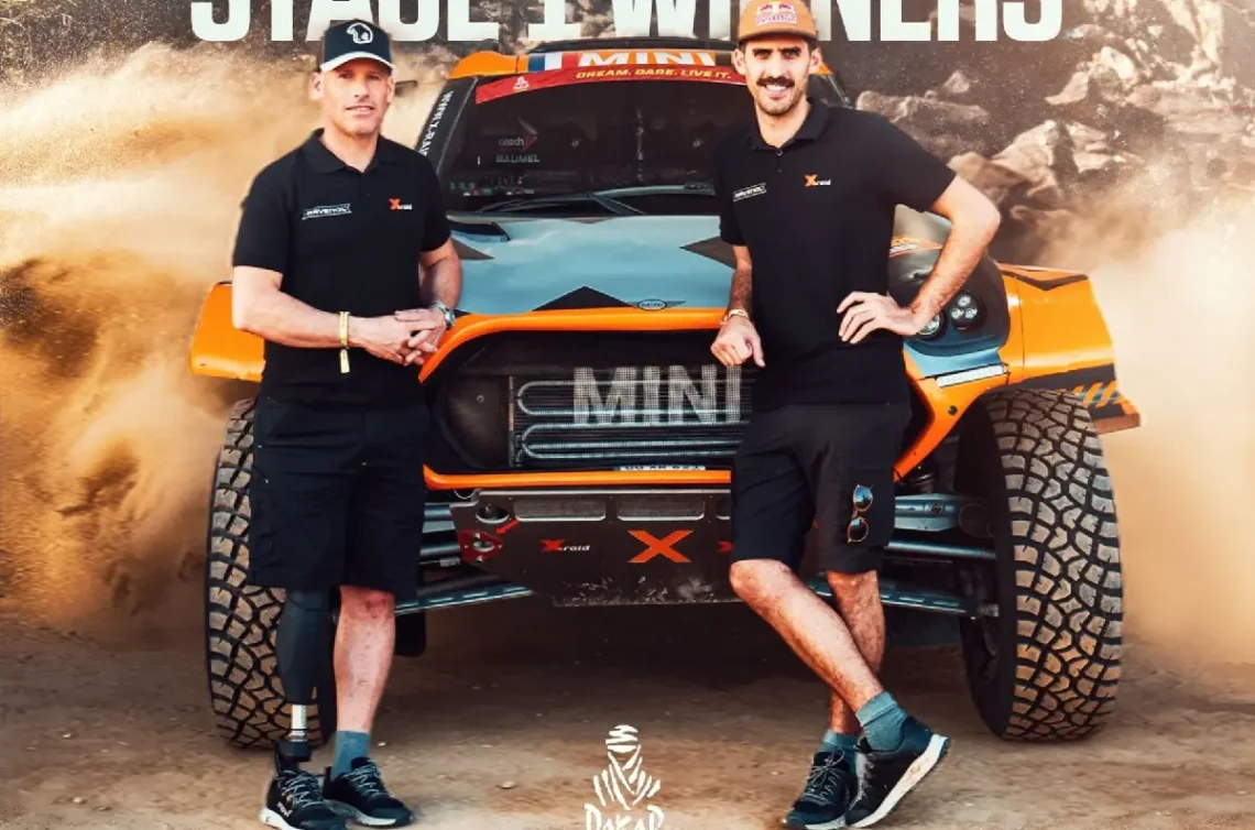 Guillaume De Mévius comienza ganando el Dakar 2026. (FOTO: AFP)