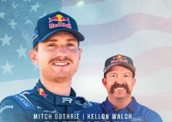 Mitch Guthrie y Kellon Walch. (FOTO: Dakar Rally)