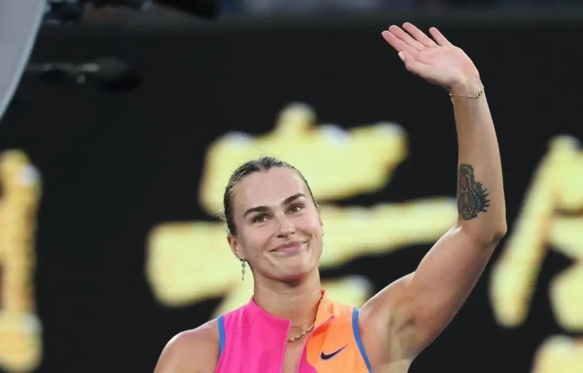 Sabalenka logra triunfo en el Abierto de Australia. (FOTO: Instagram Sabalenka)