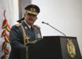 El comandante general de la FFAA, Víctor hugo Balderrama.
DTV