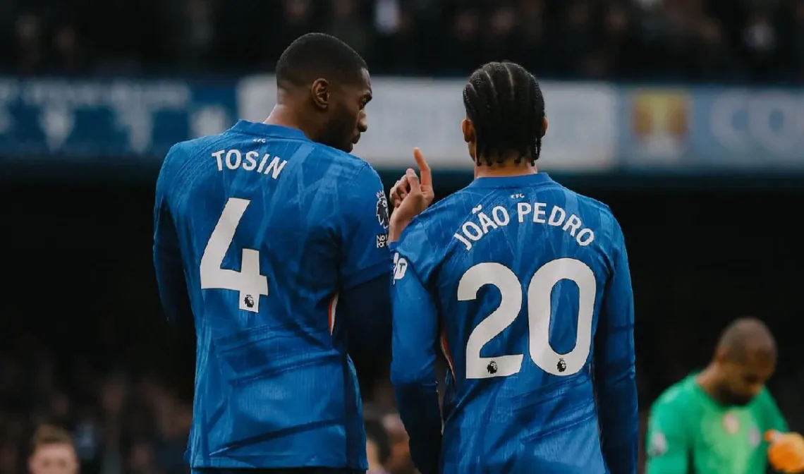 Tosin y Joao Pedro. (FOTO: Chelsea Football Club)