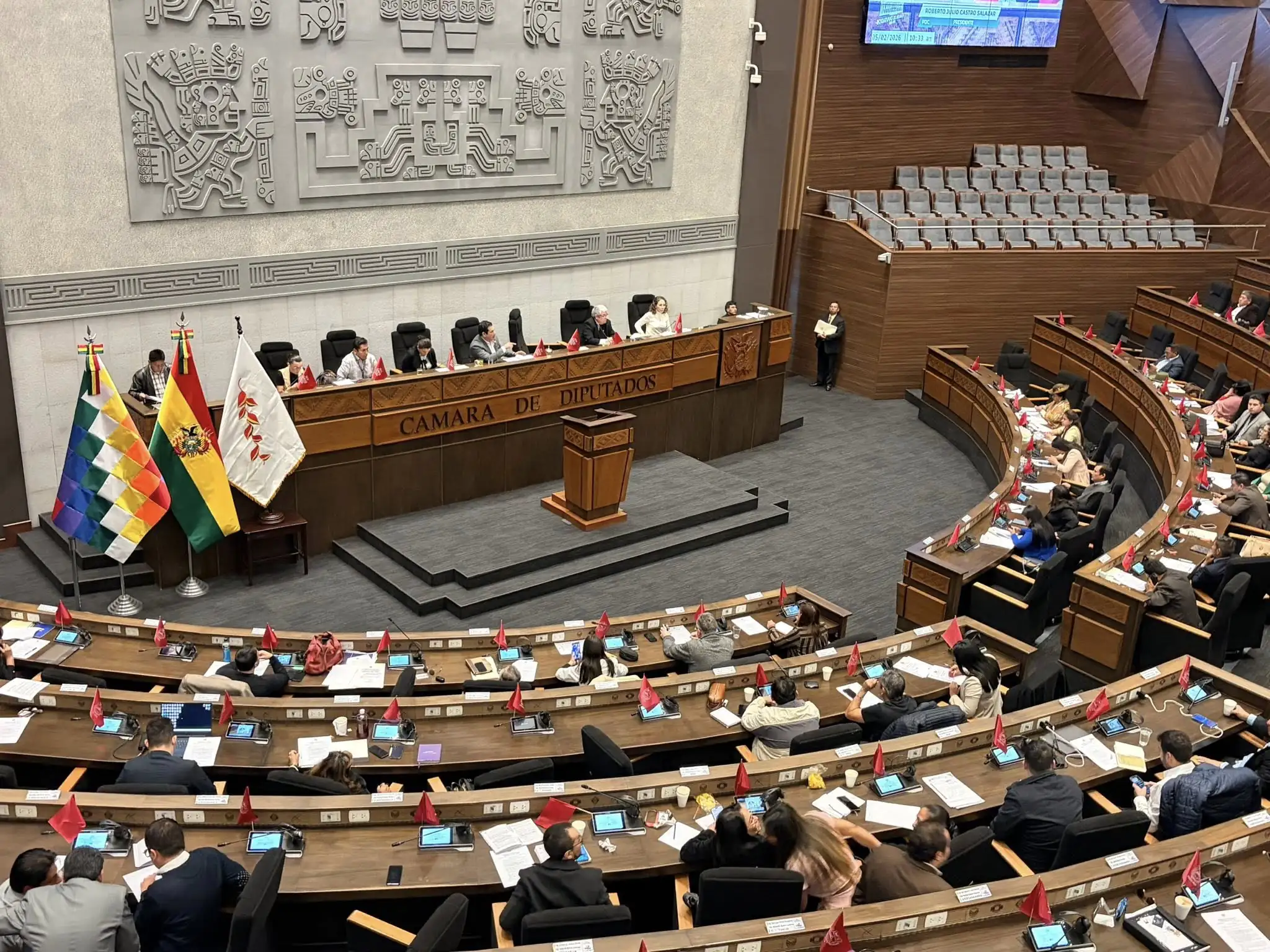 Designación de vocales del TED La Paz entra en agenda de Diputados