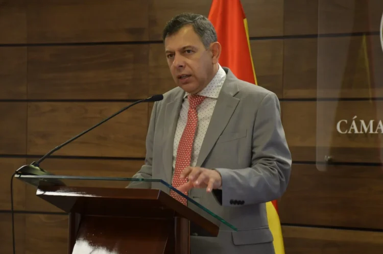 El presidente de la Cámara de Senadores, Diego Ávila. (Foto: Senado)