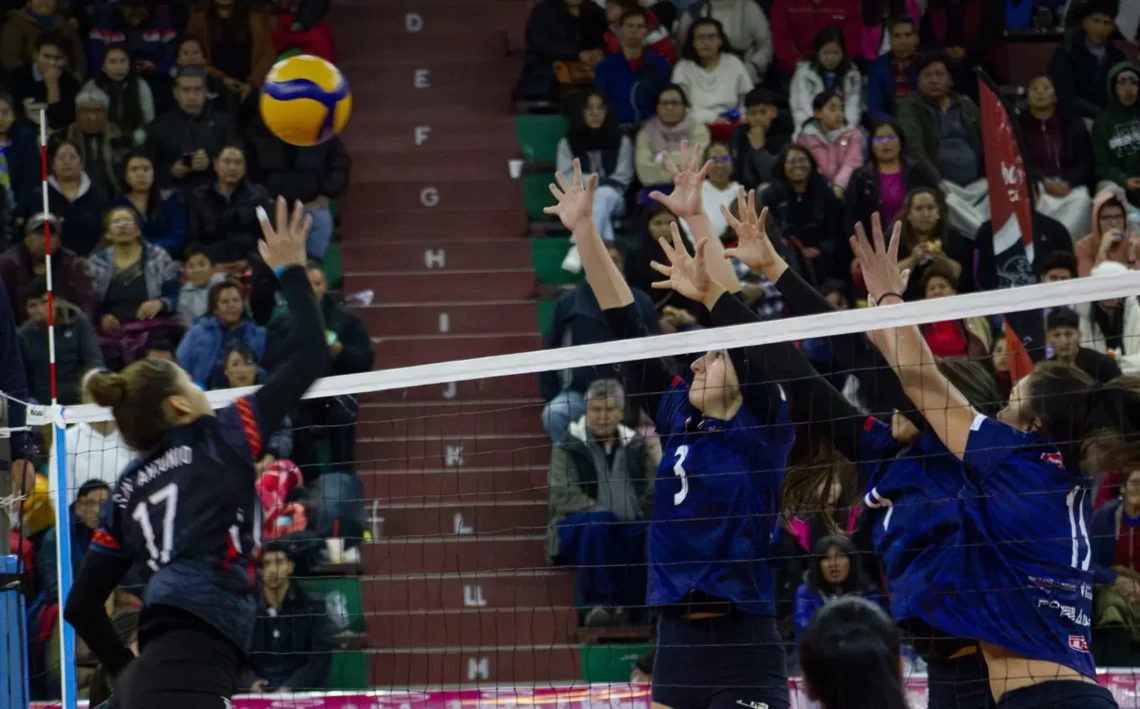 Liga Superior Femenina 2025 disputado en La Paz (Federación Boliviana de Voleibol)