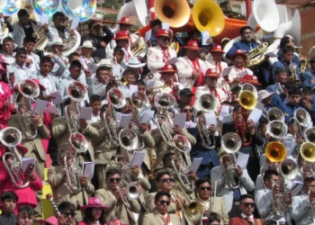 Oruro vibra con el Festival de Bandas. Foto: El Sajama
