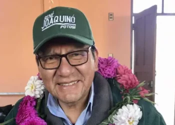 El gobernador de Potosí, René Joaquino. (Foto: Correo del Sur)