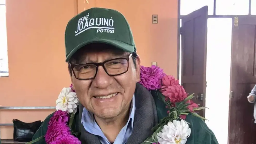 Cómputo oficial confirma a René Joaquino como gobernador de Potosí
