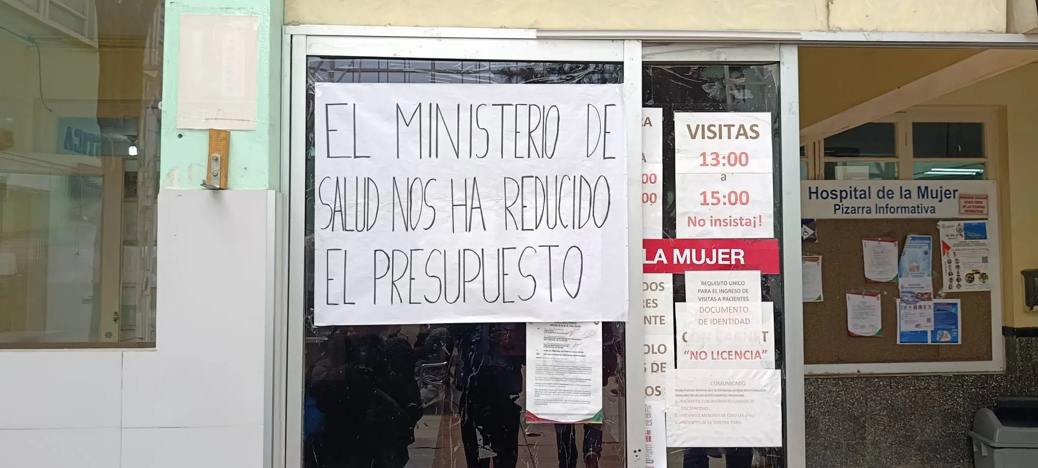 Recorte de presupuesto pone en vilo atención en el Hospital de la Mujer