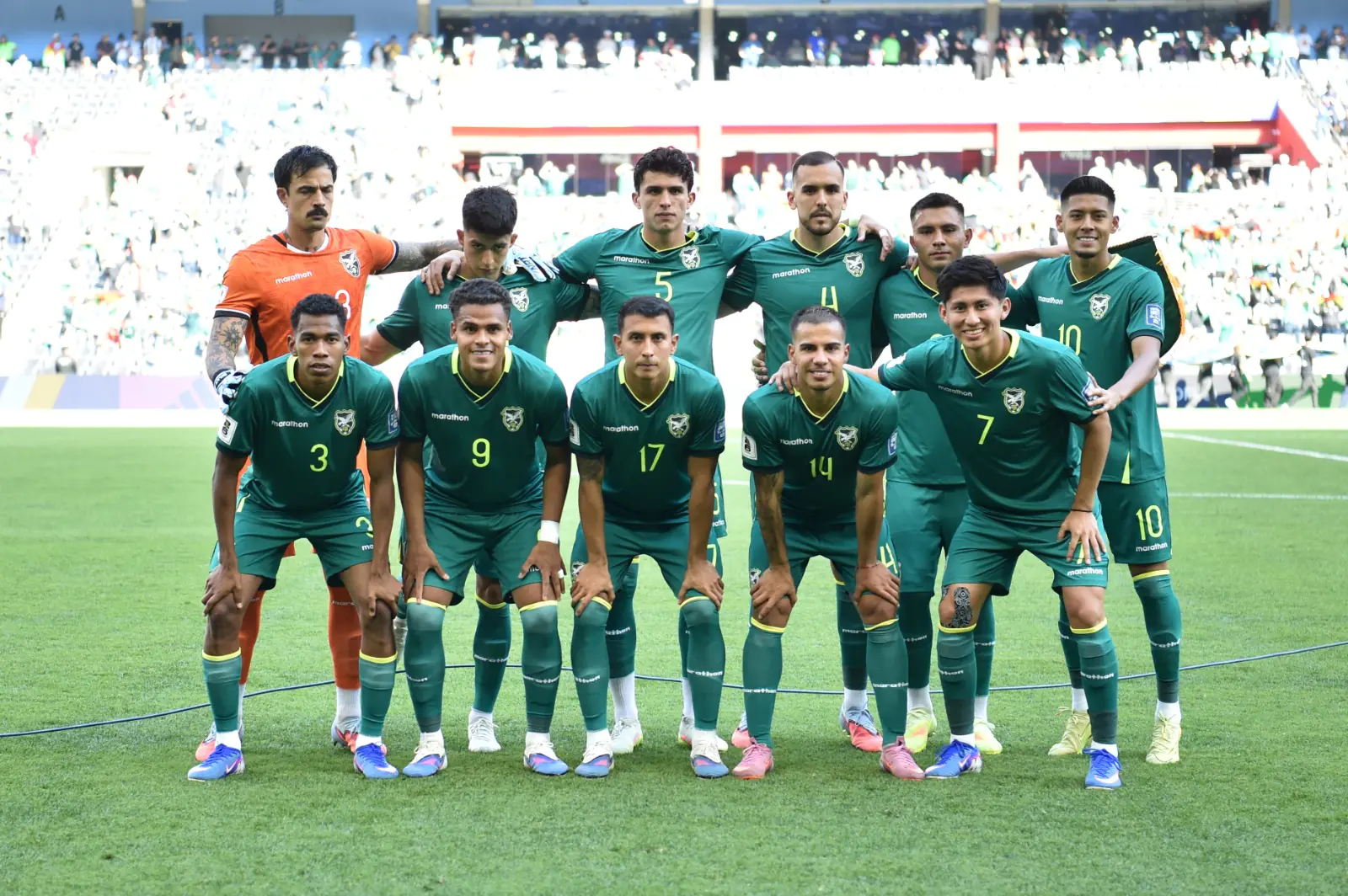 Apretado y tenso partido, Bolivia (0-0) Surinam tras el primer tiempo