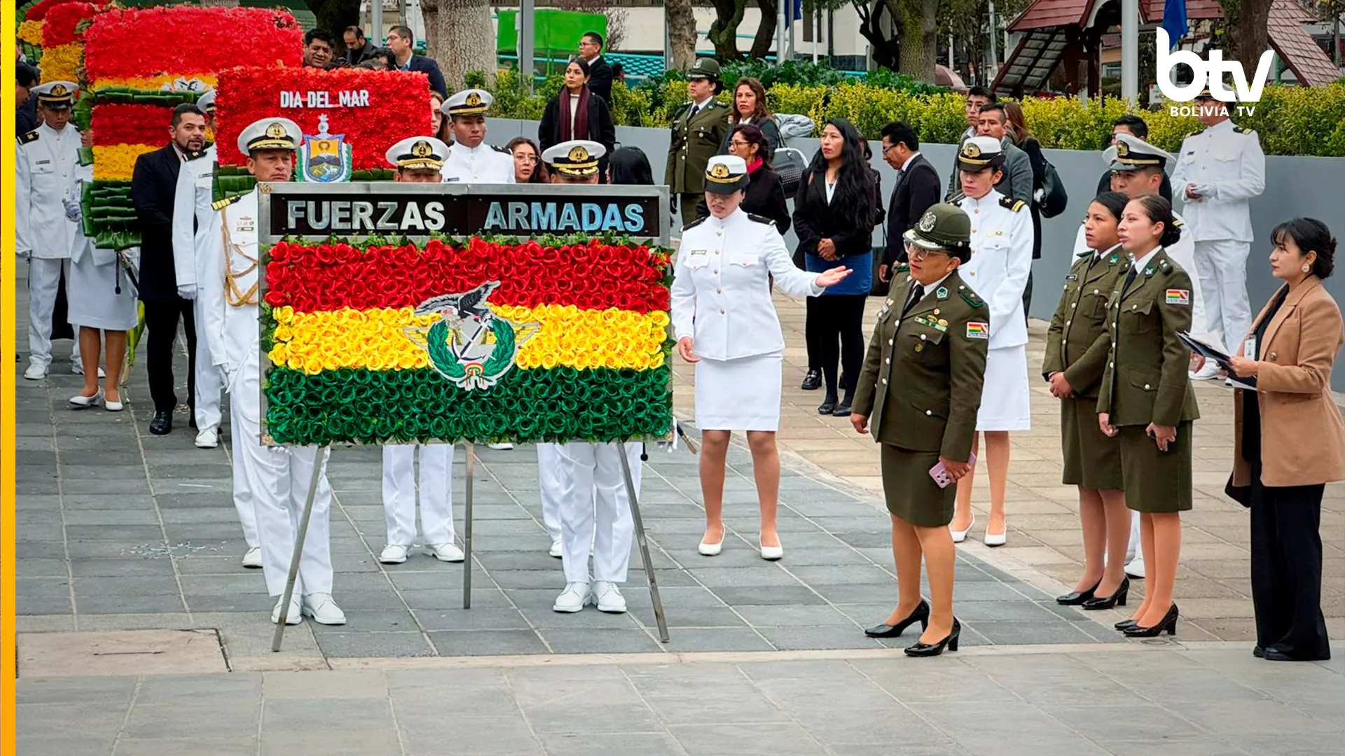 Día del Mar: autoridades participan en actos en La Paz y Presidente en Puerto Quijarro