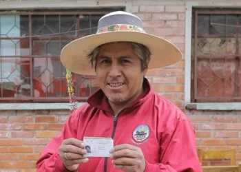 El candidato de Jach'a, Édgar Sánchez.
Foto: RRSS