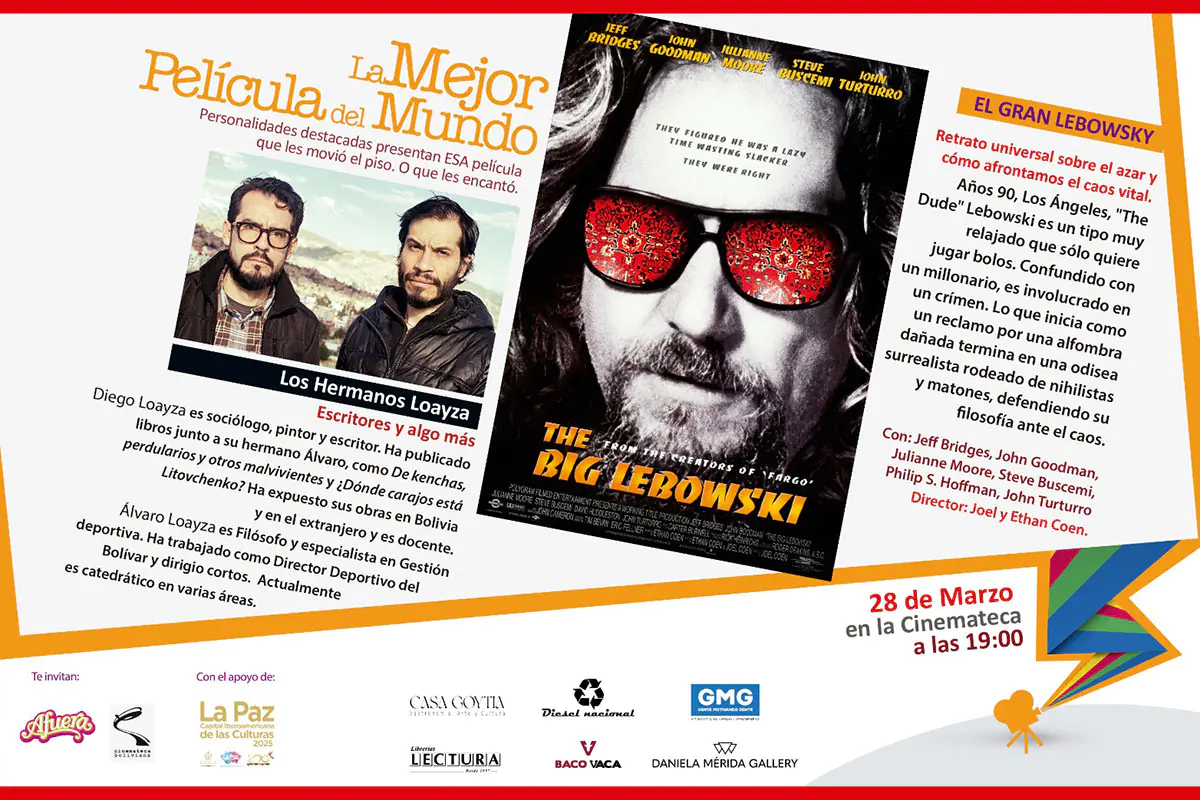 Los hermanos Loayza presentan ‘El Gran Lebowski’ en La Mejor Película del Mundo