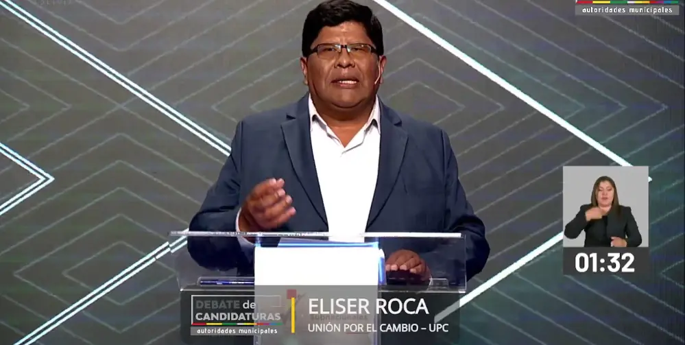 Bo Roca TSE habilita a Roca como candidato en El Alto; Viscarra y Vargas quedan ...