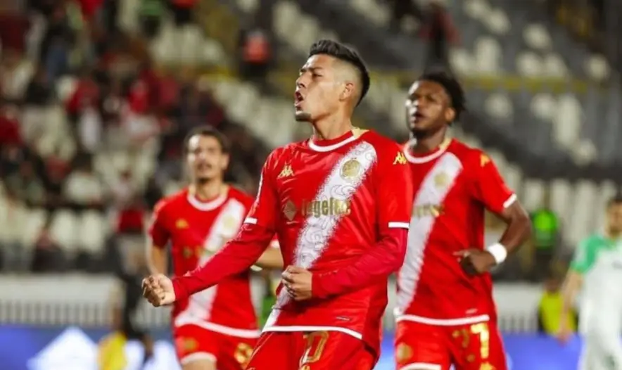 Ramiro Vaca marca y Wydad AC alcanza la cima de la Botola Pro