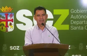 El jefe de Epidemiología del Sedes Santa Cruz, Carlos Hurtado. FOTO: Sedes