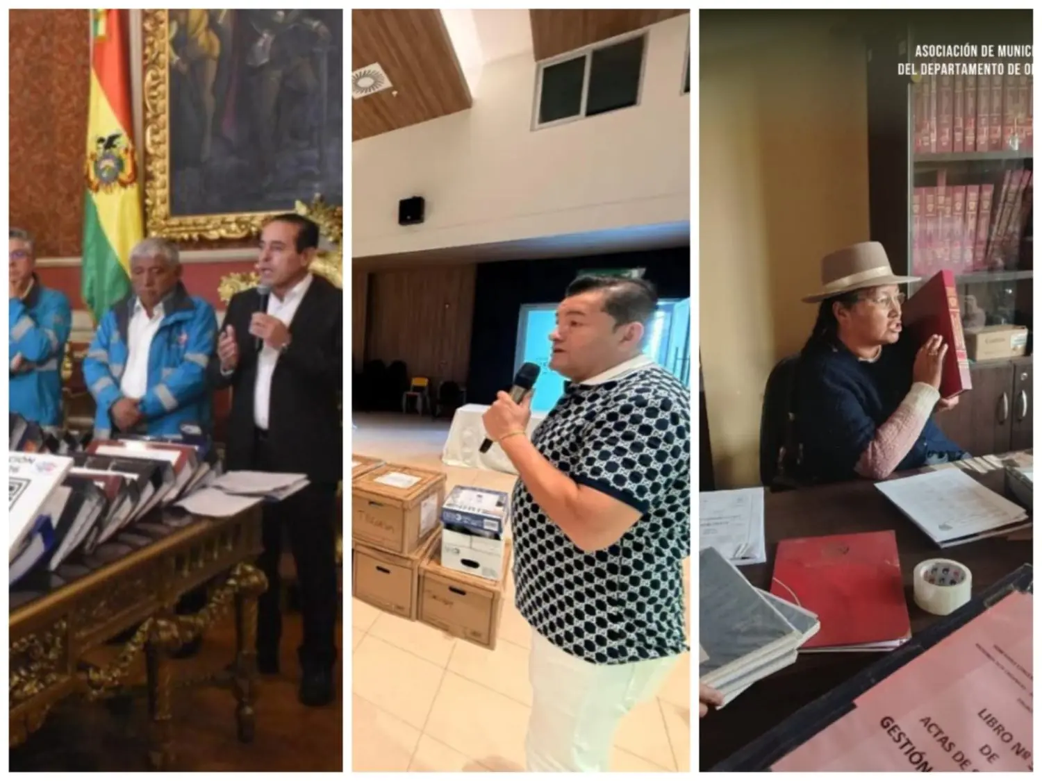 Avanza el proceso de transición en los gobiernos municipales. FOTOS: RRSS