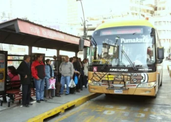 El servicio de La Paz BUS. FOTO: GAMLP