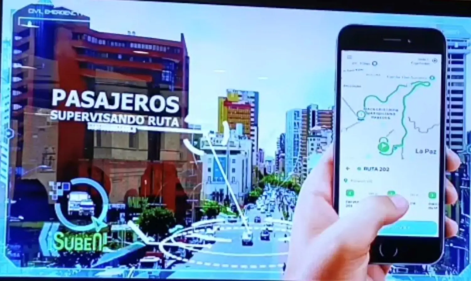 Alcaldía de La Paz lanza app para controlar el servicio de transporte