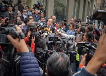 El alcalde elector César Dockweiler.
