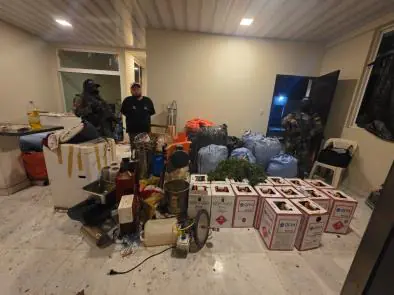 La FELCN decomisa 291 kilos de droga y destruyen nueve fábricas