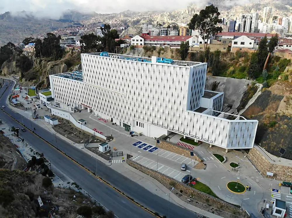 El Instituto Gastroenterológico de La Paz. FOTO: RRSS