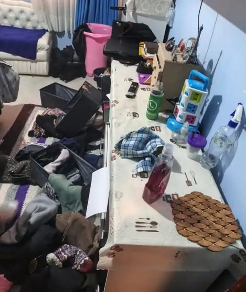 Los delincuentes buscaron los objetos de valor/RRSS