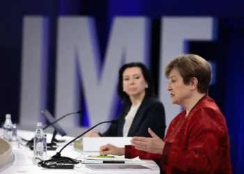 La directora gerente del FMI, Kristalina Georgieva y su análisis de la guerra/AFP