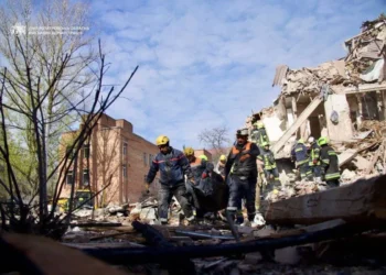 Los drones rusos alcanzaron varias zonas urbanas/AFP